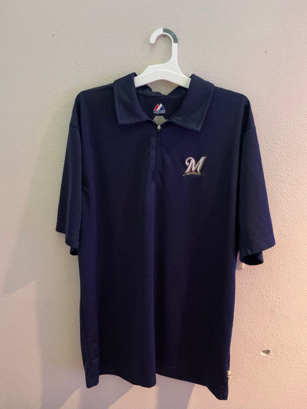 Milwaukee Brewers 1/4 zip sweatshirt